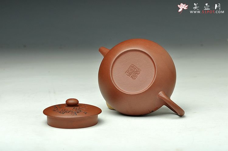 紫砂壶图片：夜来风雨声  花落知多少  璞玉 - 美壶网