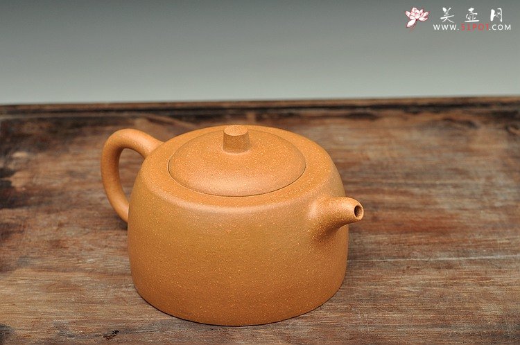 紫砂壶图片：曼生十八式之全手井栏 摹古之作 古朴典雅 - 美壶网