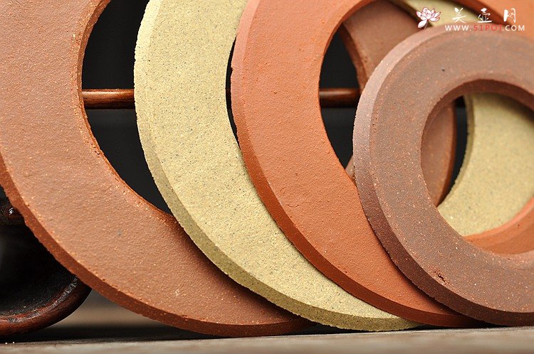 紫砂壶图片：紫砂试片 紫泥、朱泥、降坡泥、段泥 美壶网会员随机免费赠送 - 美壶网