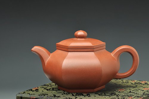 何卫枫紫砂壶 景舟款藏六方 何卫枫全手新作 端庄周正 做工精致 原矿底槽清