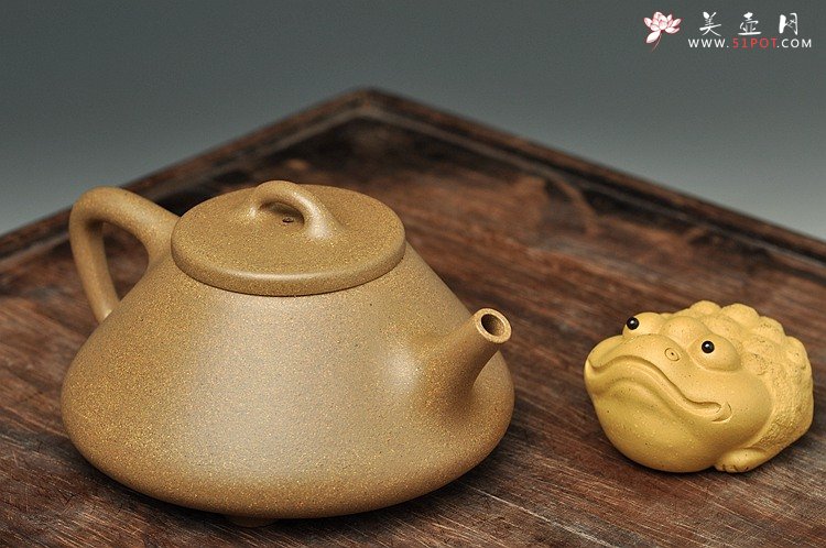 紫砂壶图片：性价比好瓢 全手段泥小子冶石瓢 挺拔秀气 - 美壶网