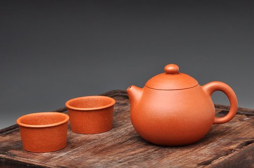 美壶定制紫砂壶 加量不加价 美壶特惠 降坡泥之文旦套组 适茶传统器形和泥料 原矿降坡泥