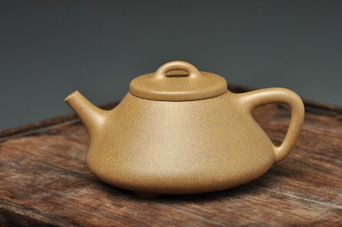 陈进紫砂壶 性价比好瓢 全手段泥小子冶石瓢 挺拔秀气 原矿段泥