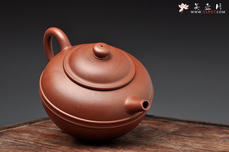 紫砂壶图片：潘小东全手新作 追慕古韵  明式腰线  - 美壶网