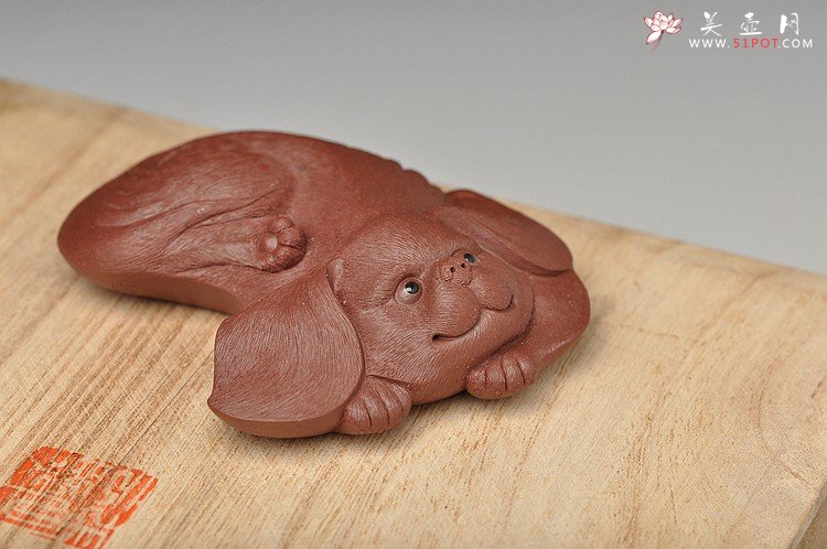 紫砂壶图片：李爱民 公主犬 可爱灵气 细节逼真 做工非常漂亮 - 美壶网