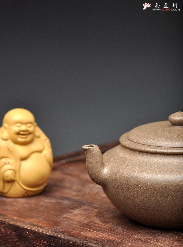 紫砂壶图片：光素佳作 线条流畅 优雅耐品  全手澄心 小清新~ - 美壶网