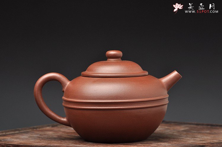 紫砂壶图片：潘小东全手新作 追慕古韵  明式腰线  - 美壶网