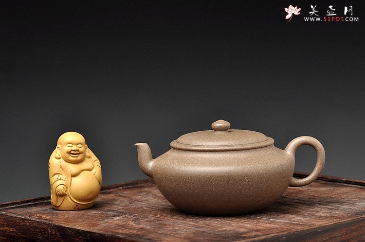 紫砂壶图片：光素佳作 线条流畅 优雅耐品  全手澄心 小清新~ - 美壶网