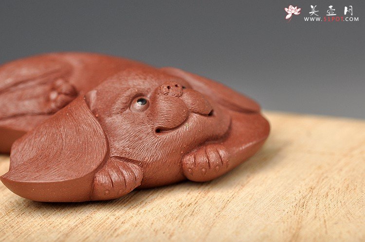紫砂壶图片：李爱民 公主犬 可爱灵气 细节逼真 做工非常漂亮 - 美壶网