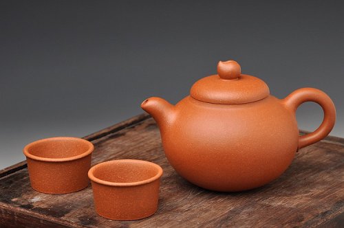 美壶定制紫砂壶 美壶特惠之降坡泥圣桃套壶 加量不加价 庆双节 原矿降坡泥