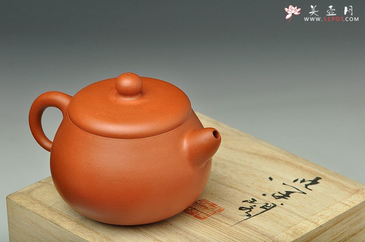 紫砂壶图片：潘小东最近全手作品 艺术和实用的结合 朱泥梵露珠  - 美壶网