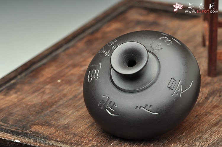 紫砂壶图片：文房雅玩之小花瓶 造型可爱新颖~ 均是单个~ - 美壶网