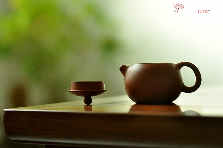 紫砂壶图片：秋冬款o(∩_∩)o 一手迷你壶 优质朱泥 娇小西施 - 美壶网