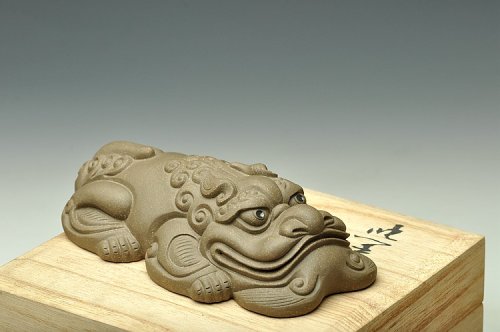 美壶定制紫砂壶 镇宅茶宠 敦厚可爱 坐正 原矿段泥