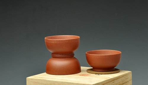 美壶定制紫砂壶 于洪霞设计监制 贵知杯 美壶定制出品 富贵大气 做工精致 原矿清水泥