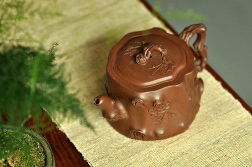 顾正芳紫砂壶 大气浑厚 全手葡萄桩 精品欣赏 