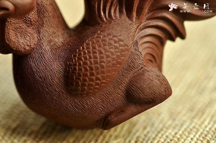 紫砂壶图片：精品拉毛版十二生肖 栩栩如生 做工精细 - 美壶网