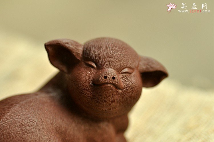 紫砂壶图片：精品拉毛版十二生肖 栩栩如生 做工精细 - 美壶网