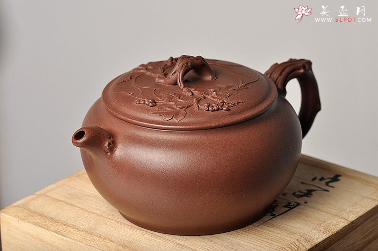紫砂壶图片：全手硕果~欣赏 - 美壶网