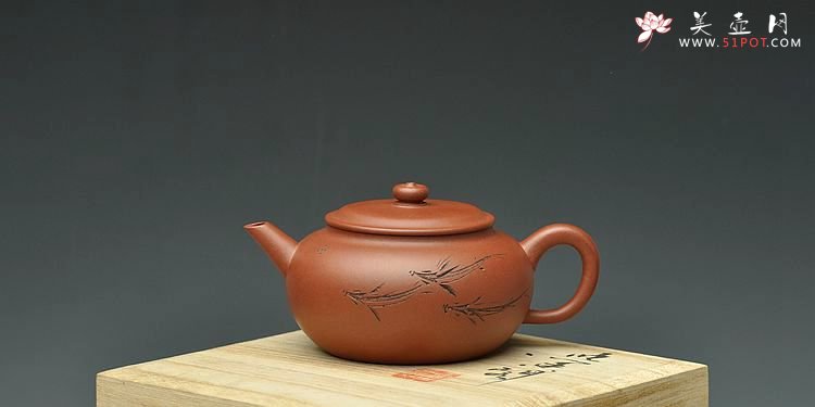 紫砂壶图片：陆轶舟装饰 精工 稳重和灵动并存  全手涌泉 - 美壶网