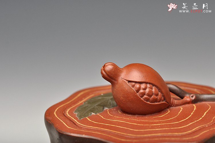 紫砂壶图片：精品重器 全手硕果 - 美壶网