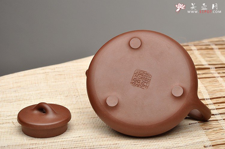 紫砂壶图片：张听刚装饰 文气十足 周路健经典代表作 全手子冶石瓢 - 美壶网