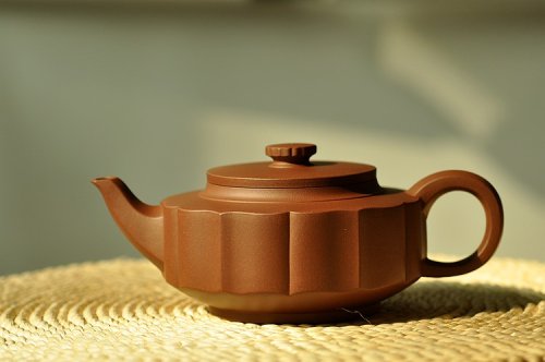 储俊伟紫砂壶 大气磅礴 精工佳作 灼灼有力 大菱泉  原矿底槽清