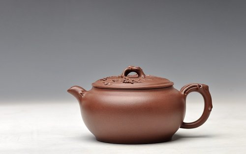 顾正芳紫砂壶 全手硕果~欣赏 原矿紫泥