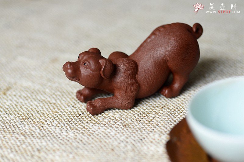 紫砂壶图片：精品茶宠 天狗 孤品 不接受定做 - 美壶网