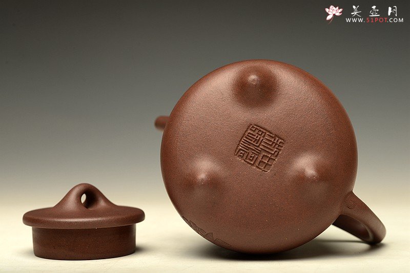 紫砂壶图片：刘世涛癸巳年年终作品 静雅至美 全手高石瓢 古韵风骨~ - 美壶网