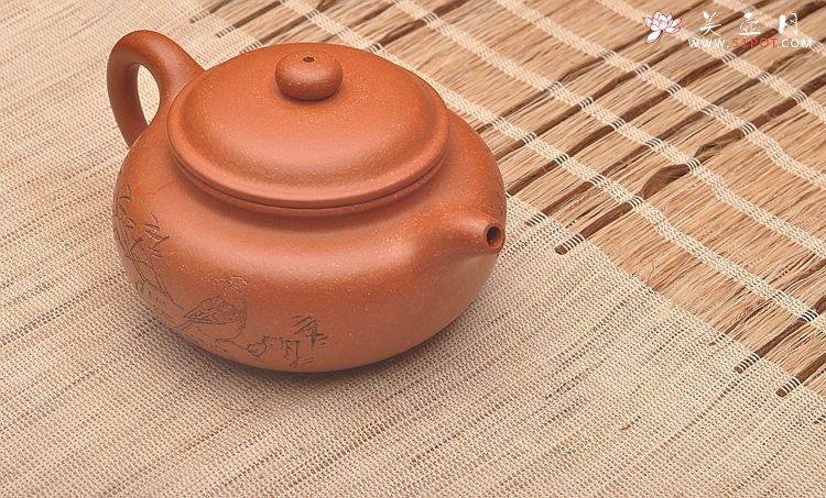 紫砂壶图片：器形端庄 优质降坡泥 颇有玩味~ 全手仿古 - 美壶网