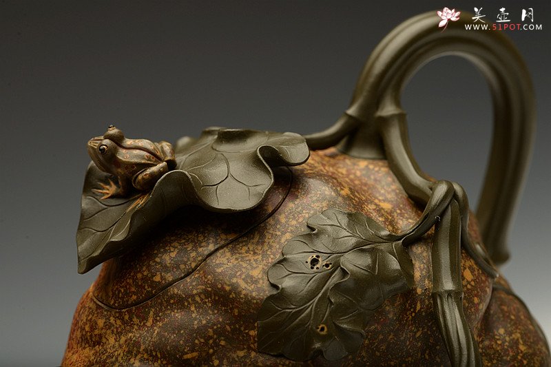 紫砂壶图片：写实风格之田园情趣~ 精品欣赏 - 美壶网