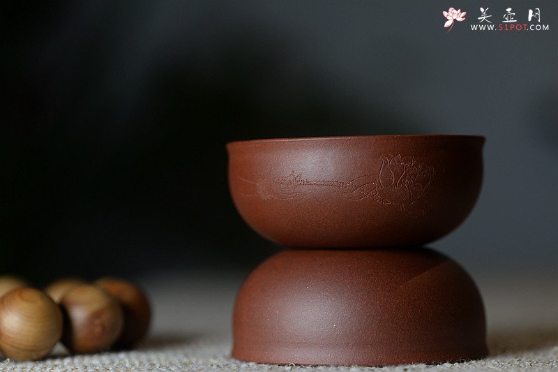 紫砂壶图片：设计 谭华斌老师装饰 做工精致 大口实用 用料纯正~  - 美壶网