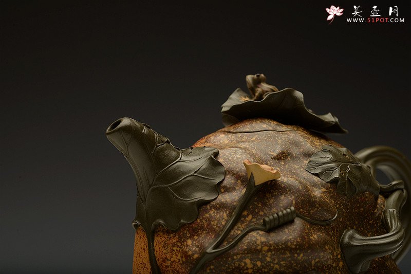 紫砂壶图片：写实风格之田园情趣~ 精品欣赏 - 美壶网