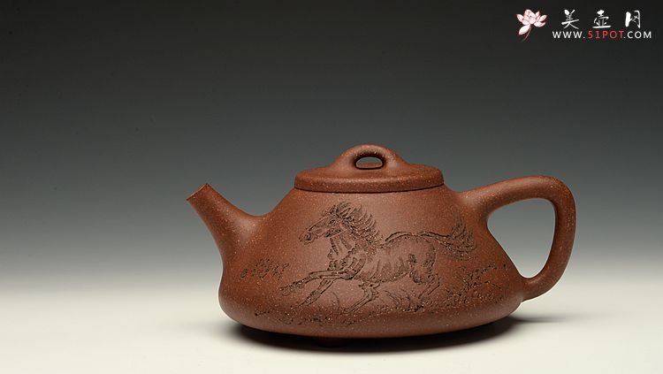 紫砂壶图片：周斌全手演绎 摹古子冶 不一样的风味~ 原矿鱼籽砂 - 美壶网