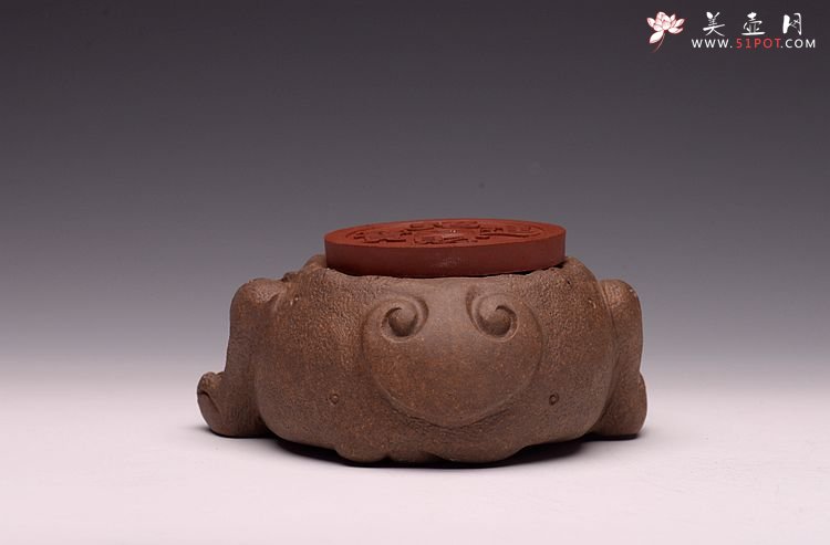 紫砂壶图片：金蟾托 - 美壶网