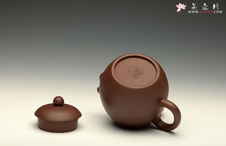 紫砂壶图片：周路健全手新作 挺拔有力 耐品实用  龙蛋壶 - 美壶网