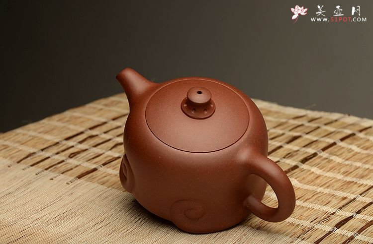 紫砂壶图片：美壶特惠 优质青水泥   如意套壶 - 美壶网