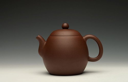 周路健紫砂壶 周路健全手新作 挺拔有力 耐品实用  龙蛋壶 原矿紫泥