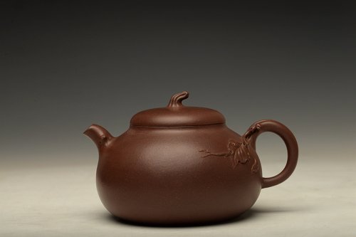 潘丹初紫砂壶 潘丹初力作 简意花货 优美可人寓意吉祥 翠香 原矿底槽清