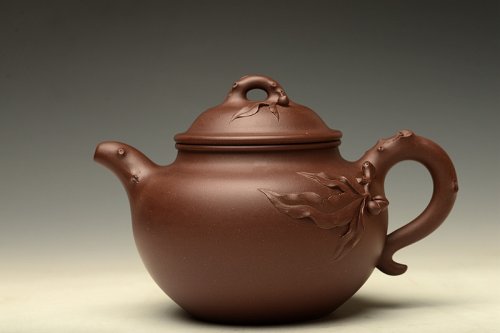 周路健紫砂壶 大品花货 寓意吉祥 全手大寿桃 饱满大气 原矿紫泥