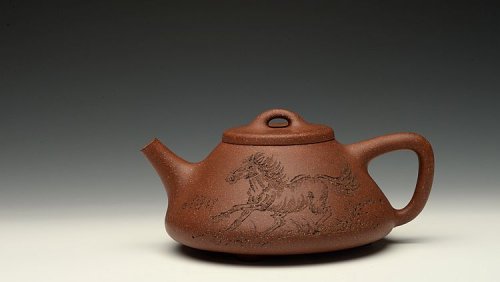 周斌紫砂壶 周斌全手演绎 摹古子冶 不一样的风味~ 原矿鱼籽砂 