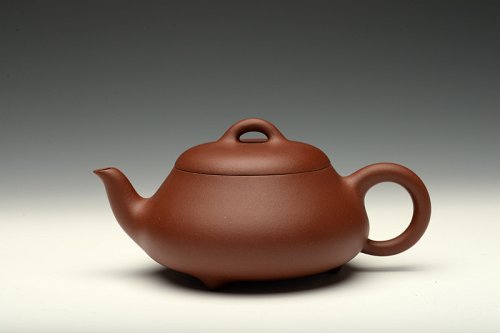 曲峰紫砂壶 张弛有度 工整温润 汉棠石瓢 原矿底槽清