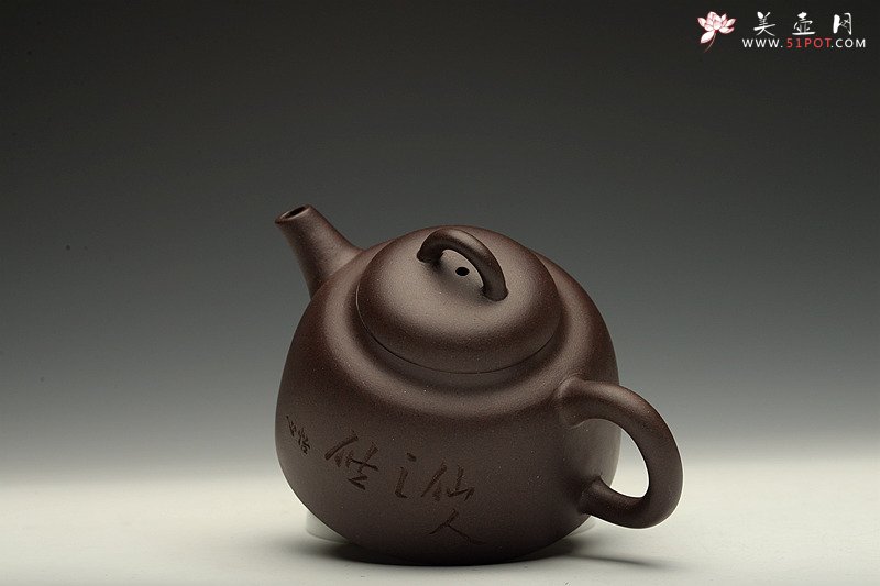 紫砂壶图片：美壶特惠 仙人之供 摹古清代金钟 茶人最爱~ - 美壶网