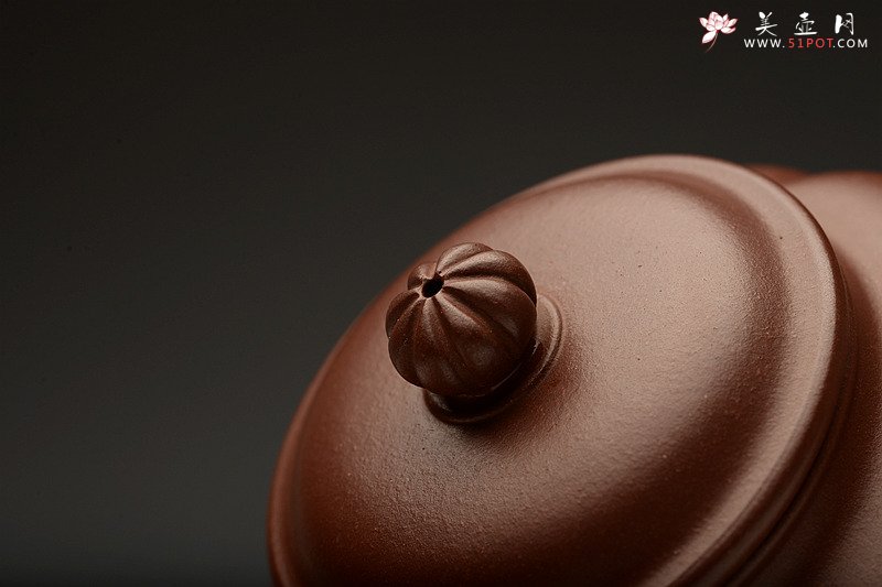 紫砂壶图片：筋囊佳器 端庄大方 清时风度~ 全手春蕾 - 美壶网