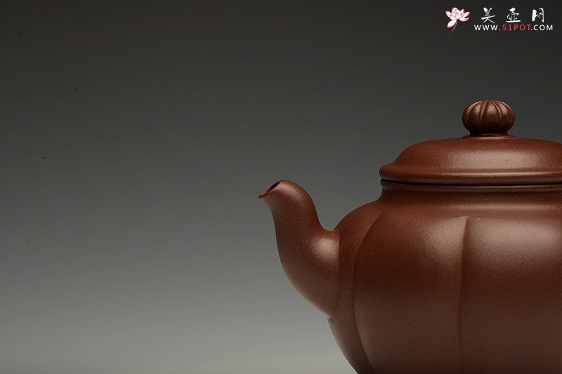 紫砂壶图片：筋囊佳器 端庄大方 清时风度~ 全手春蕾 - 美壶网