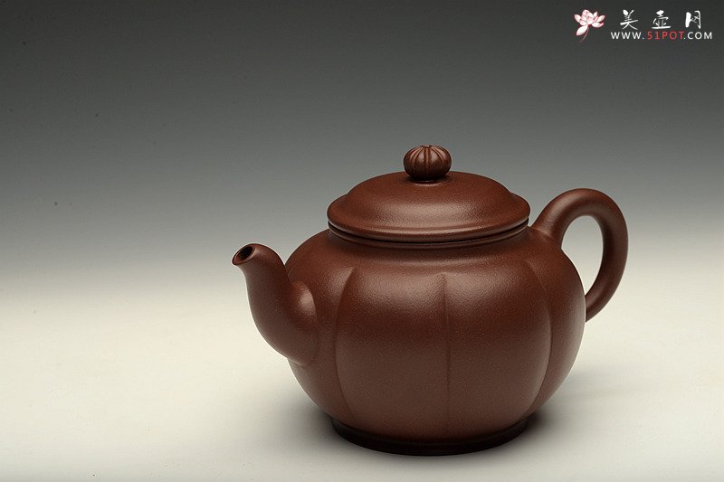 紫砂壶图片：筋囊佳器 端庄大方 清时风度~ 全手春蕾 - 美壶网