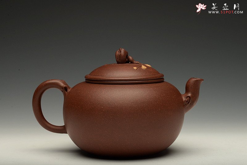 紫砂壶图片：潘丹初最新全手作品 精品小花货 迎春 秀雅小巧 - 美壶网