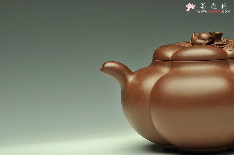 紫砂壶图片：顾正芳新品 高难度精品 饱满大气 全手上合桃 紫砂臻品 值得珍藏~ - 美壶网