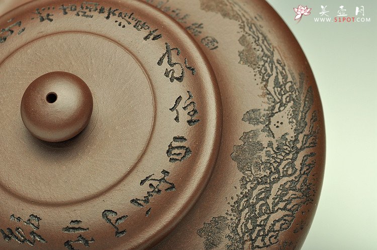 紫砂壶图片：虚扁 - 美壶网